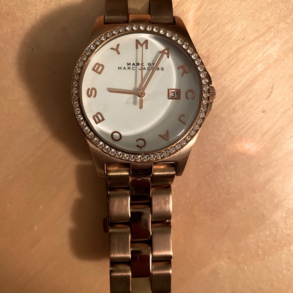 Marc Jacobs Rose Gold Watch